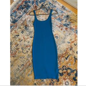Teal Tank Dress, Zara